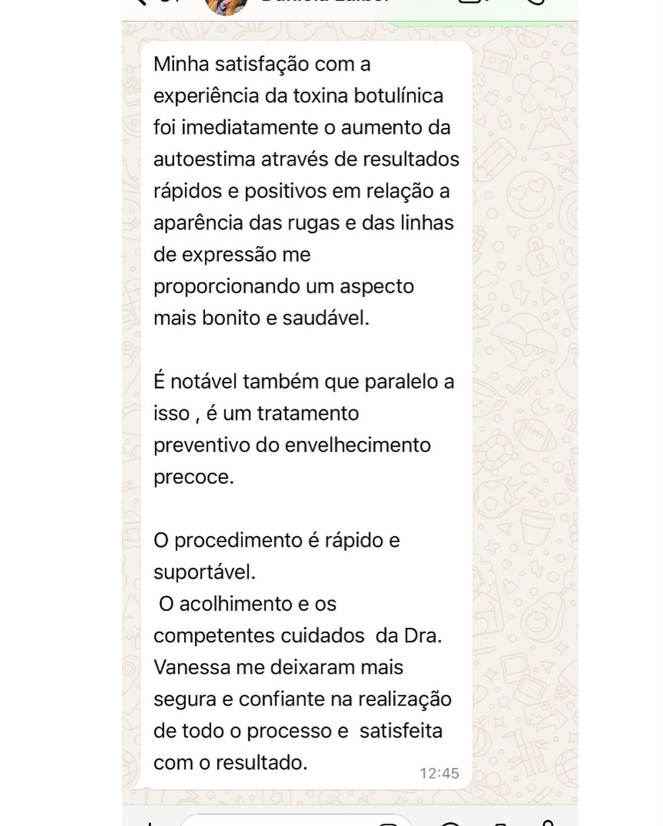Caso 7, foto 5 da publicação da Dra. Vanessa